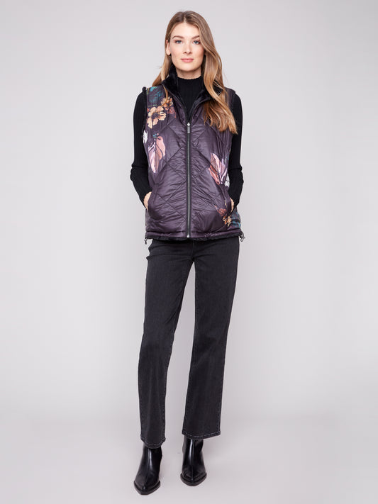 CB Reversable Quilted Vest