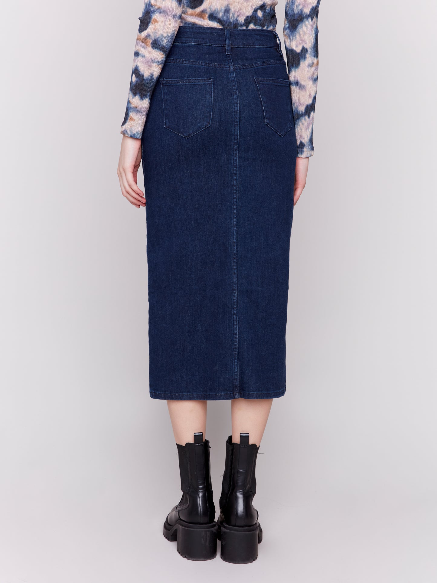 CB Long Denim Skirt