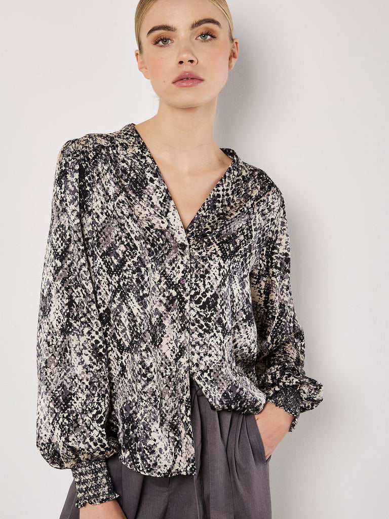 AP Snakeskin Blouse