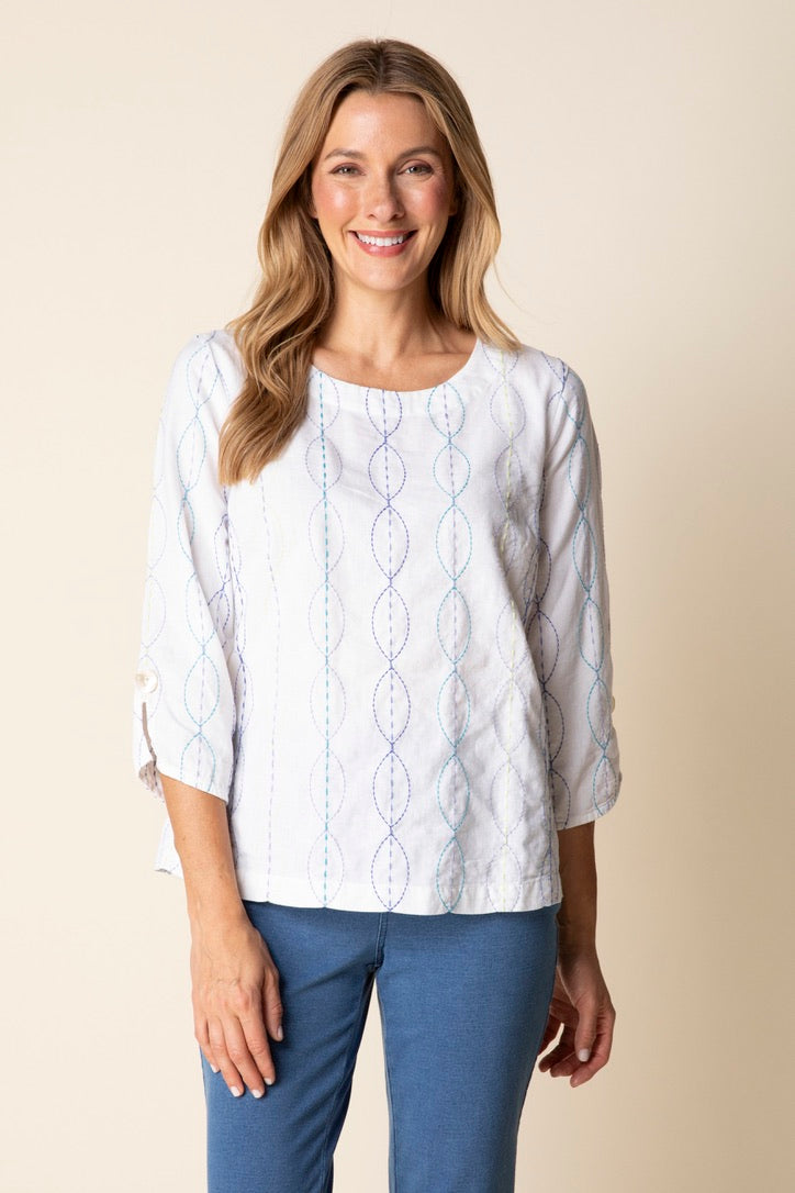 HC Button Back Pullover