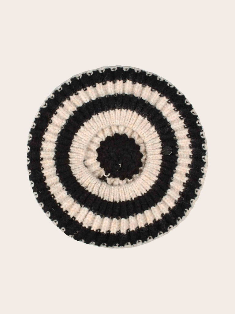 FRA Stripe Beret