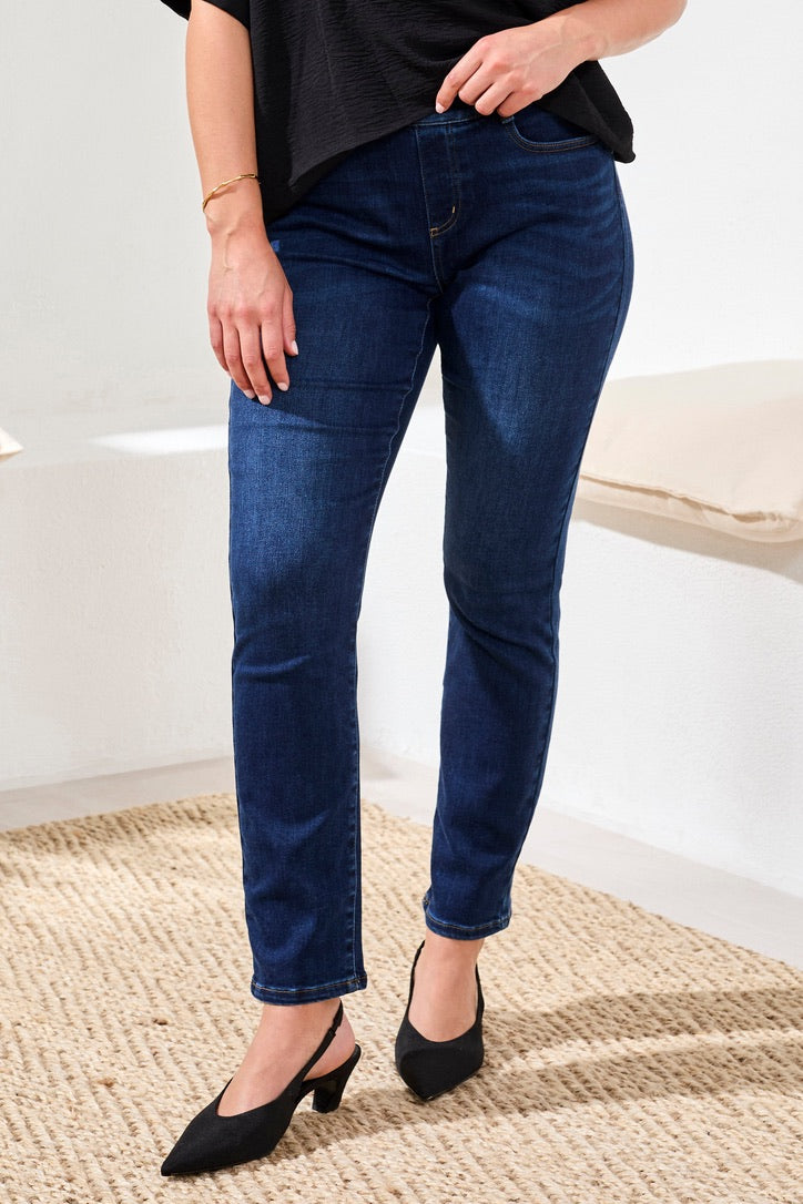 TB Sophia Pull-On Crop Jeans