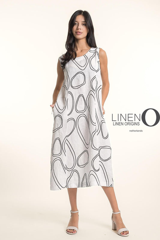 LO Sleeveless Long Dress