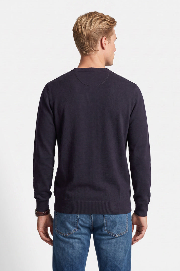 LS Sawyer Jacquard Crewneck
