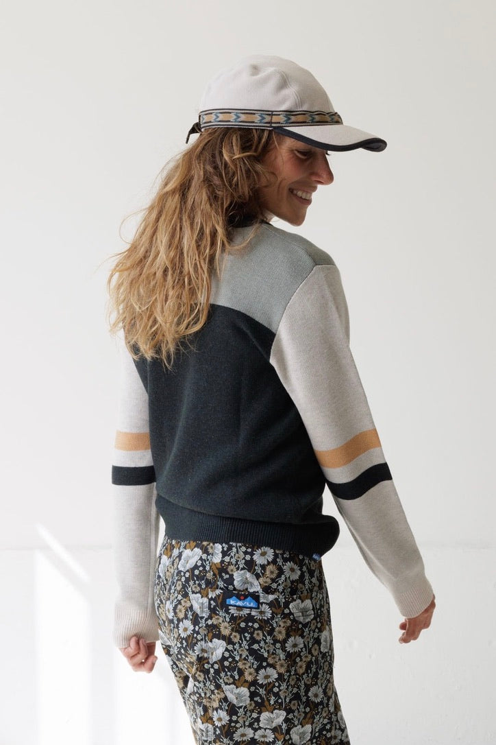 KAVU Hillrose Print Sweater