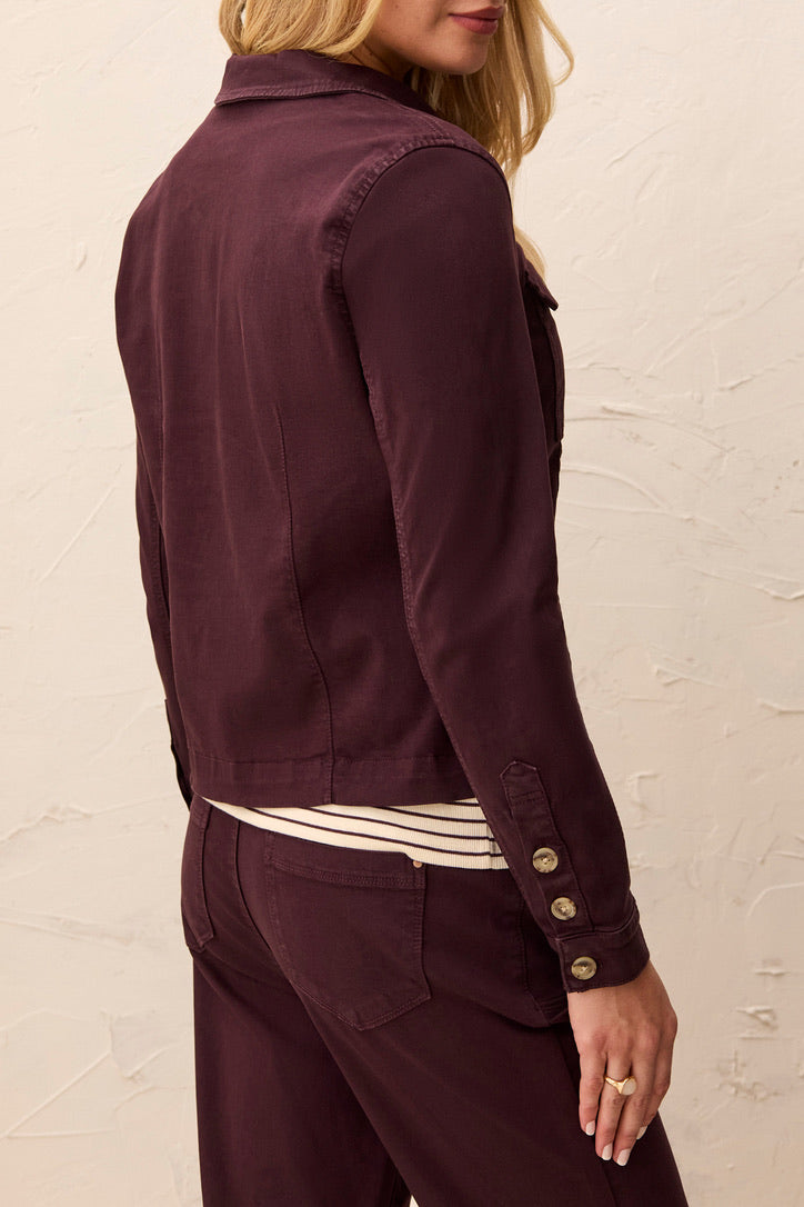 TB Button Front Jacket