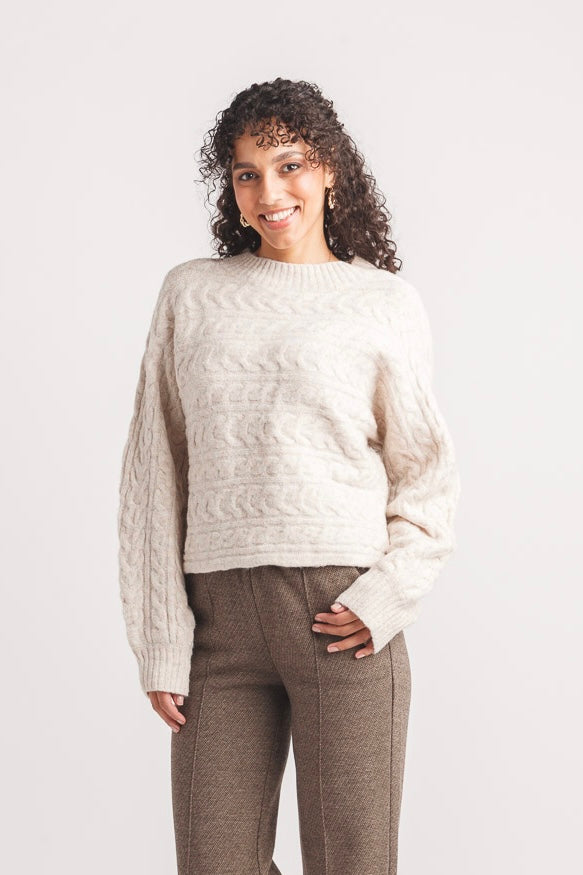 PPLN Cable Knit Sweater