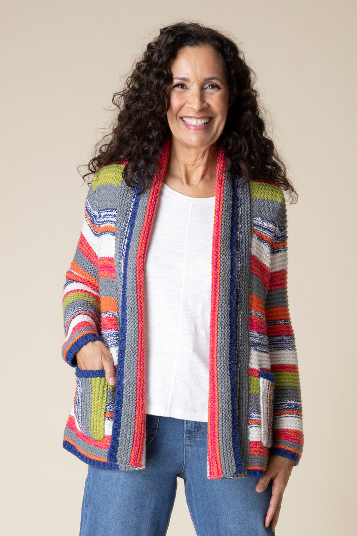 HC Multi Stripe Cardi