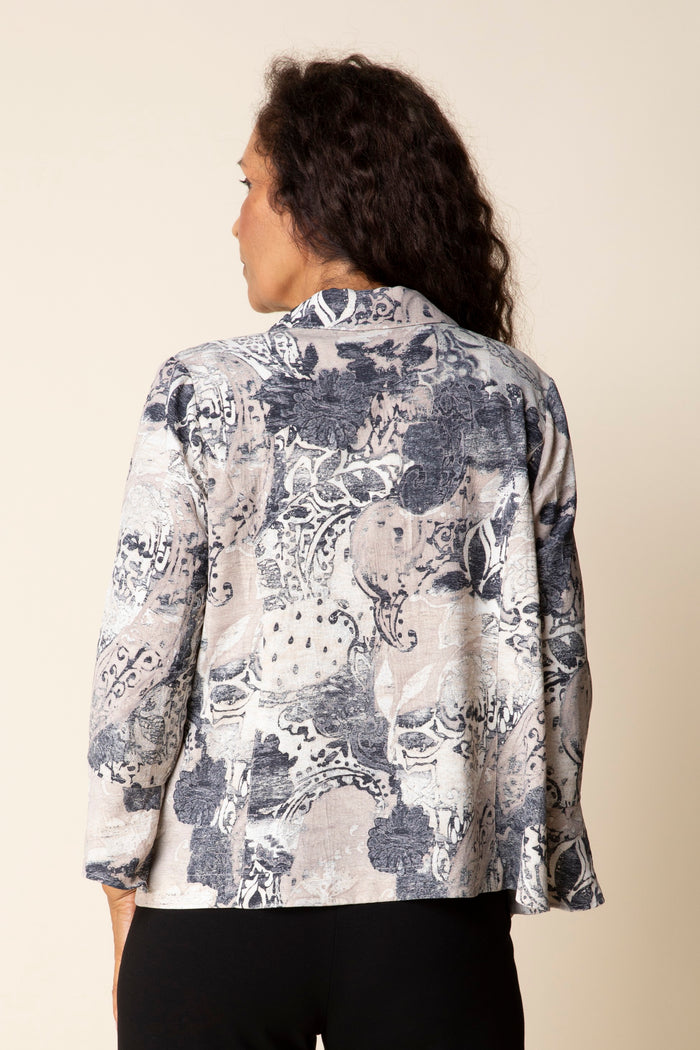 HC Shirred Shirt Jacket
