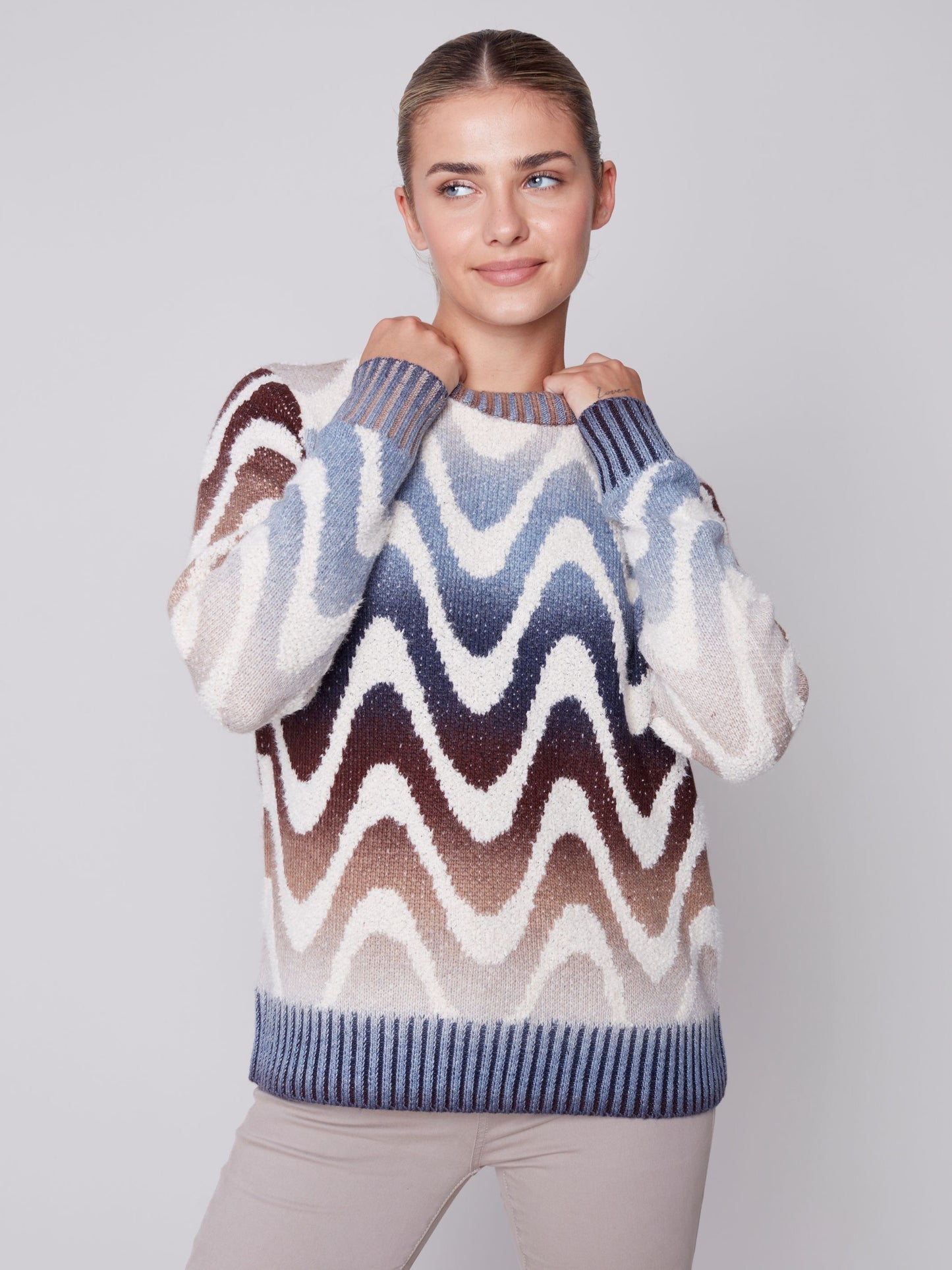 CB Space Dye Knit Sweater