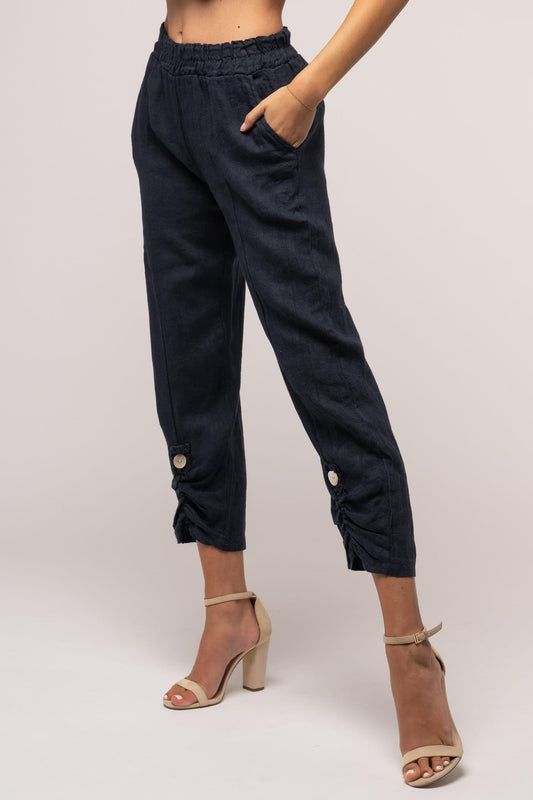 LO Crop Pant French Linen