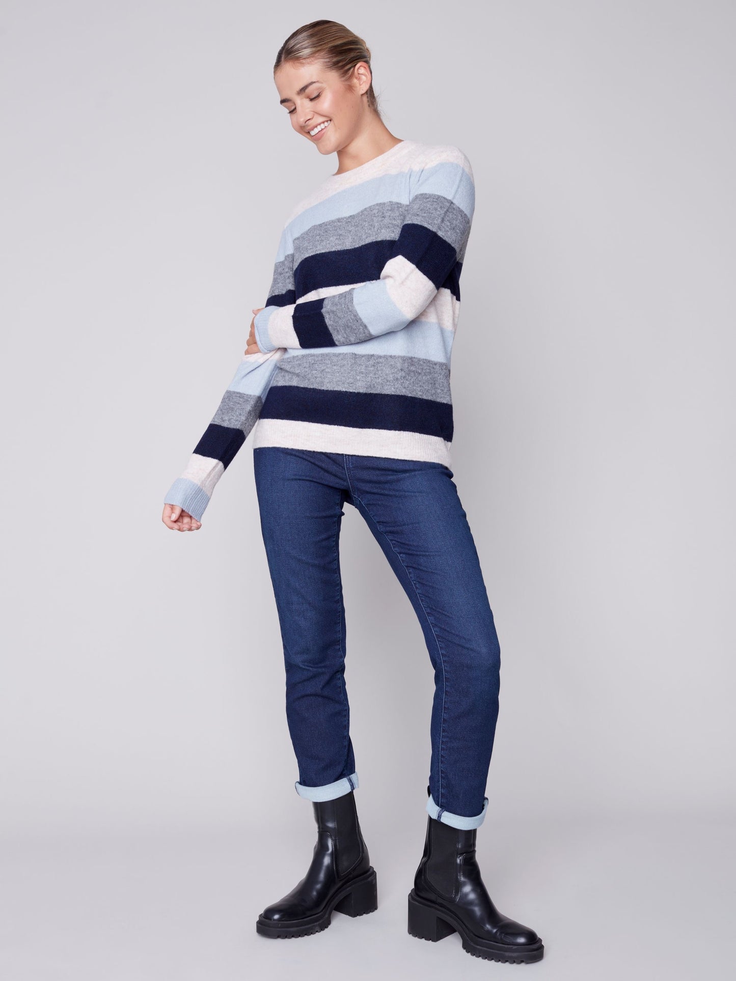 CB Stripes Sweater