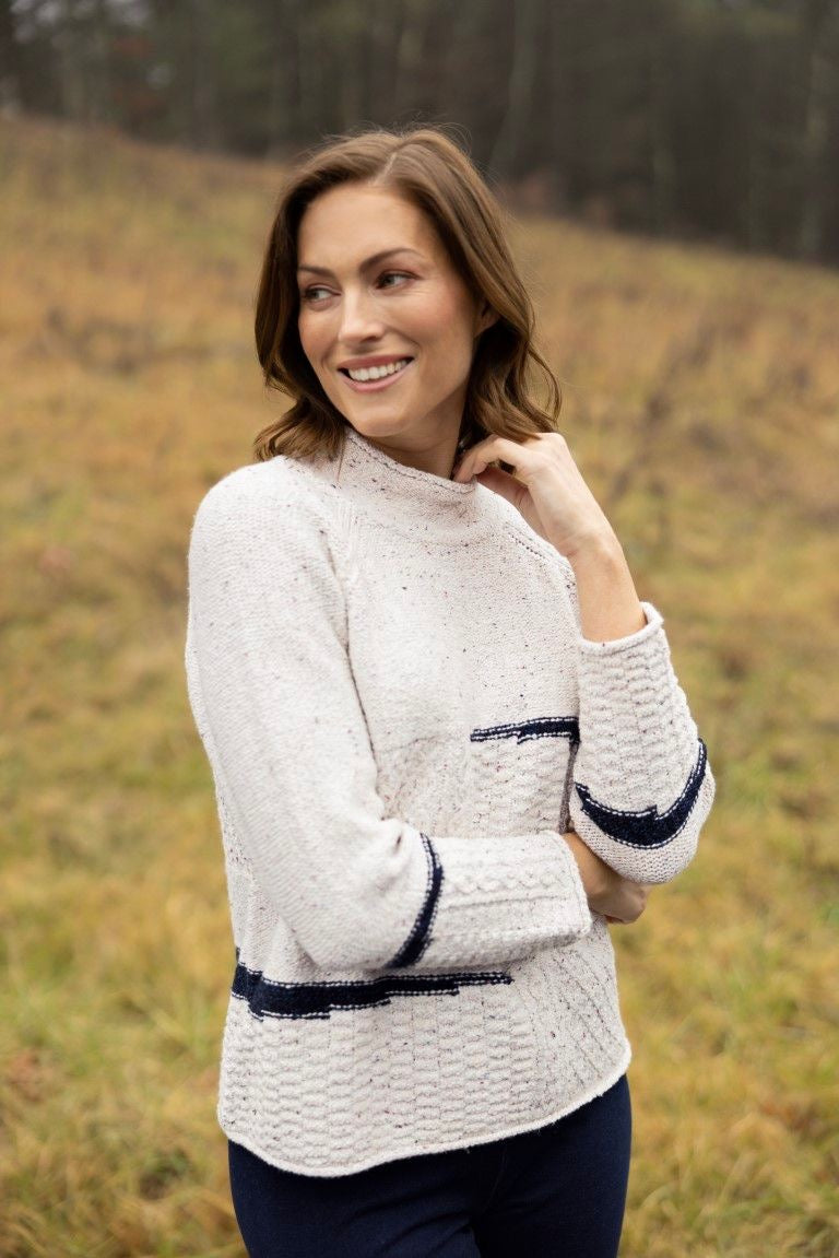 HC Mixed Cable Stitch Pullover